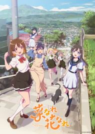 The key visual for Narenare -Cheer for you! anime (Image via P.A.Works)